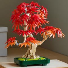 LEGO Icons - Bonsai de Artar Japonez, Rosu (10348)