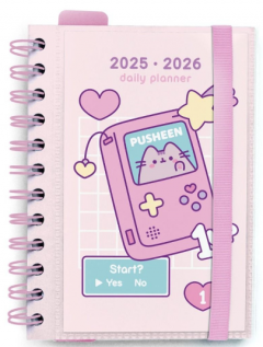 Agenda August 2025 - Iunie 2026 - Pusheen - Gamer