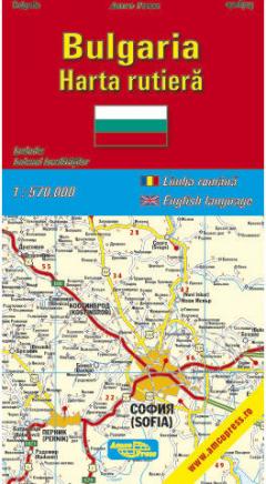 Harta rutiera Bulgaria