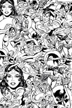 Poster - Colour In Poster Dc Comics