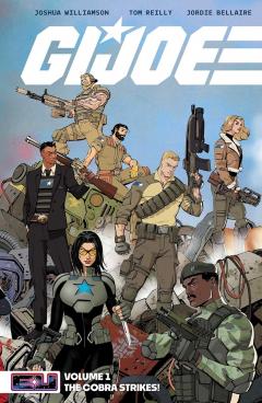 Coperta cărții G.I. Joe: The Cobra Strikes! - Volume 1