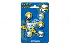 Set 6 insigne - Snoopy