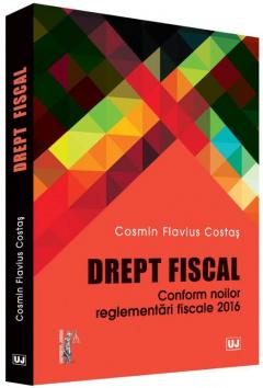 Coperta cărții Drept fiscal