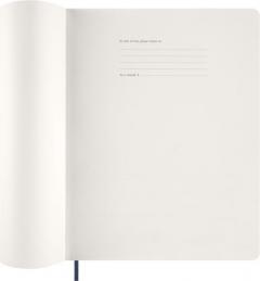 Agenda 2026 Moleskine 13-Month Essential Weekly - XXL, Softcover (Blue)