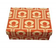 Cutie pentru cadou - Orla Kiely Multi Flower Oval - Medie