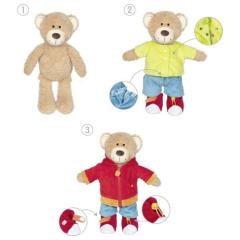 Jucarie de plus - Ursuletul Brommel invata sa se imbrace