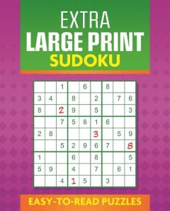 Coperta cărții Extra Large Print Sudoku