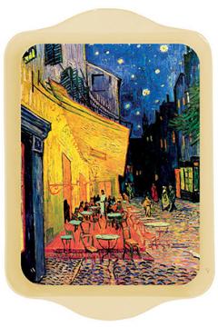 Tava metalica - Van Gogh - Terrasse du Cafe