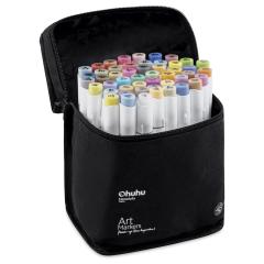 Set 48 markere - Brush & Chisel - Mid-Tone