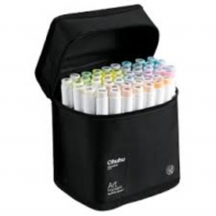 Set 48 markere - Brush & Chisel - Blossoming