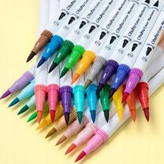 Set 100 markere - Brush & Fineliner - Multicolor