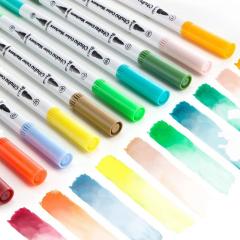 Set 100 markere - Brush & Fineliner - Multicolor