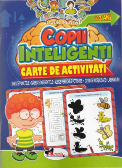 Copii inteligenti - 3 ani - Carte de activitati