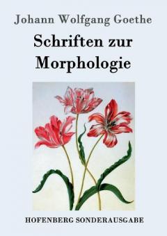 Coperta cărții Schriften zur Morphologie
