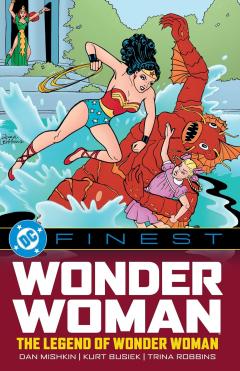 Coperta cărții DC Finest: Wonder Woman: The Legend of Wonder Woman