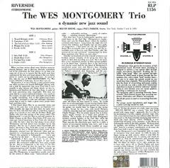 Wes Montgomery Trio OJC - Vinyl