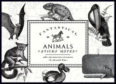 Sticky Notes - Alice Scott Vintage Prints Fantastical Animals