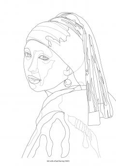 Colour Your Own Dutch Masters - Rembrandt