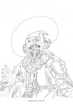 Colour Your Own Dutch Masters - Rembrandt