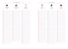 Carnet - Birthstone Planner