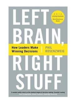 Left Brain, Right Stuff Phil Rosenzweig