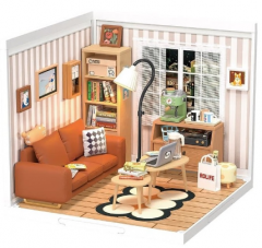 Puzzle 3D 114 piese - Minicasuta - Living Lounge