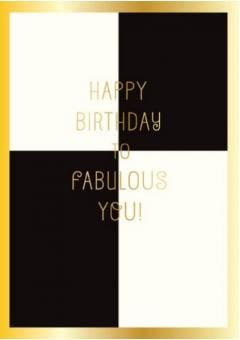 Felicitari - Happy Birthday to fabulous you! Pigment Productions
