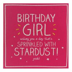 Felicitare - Sprinkled With Stardust Pigment Productions