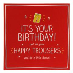 Felicitare - Happy Trousers Pigment Productions