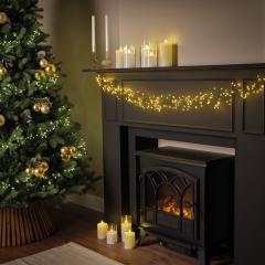 Ghirlanda de luminite - 480 Micro LED Cluster Lights - Twinkle Effect