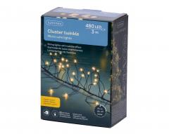 Ghirlanda de luminite - 480 Micro LED Cluster Lights - Twinkle Effect