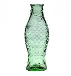 Sticla - Fish Fles transparent - Verde Serax