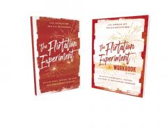 Coperta cărții The Flirtation Experiment Book with Workbook: 30 Acts to Adding Magic, Mystery, and Spark to Your Everyday Marriage
