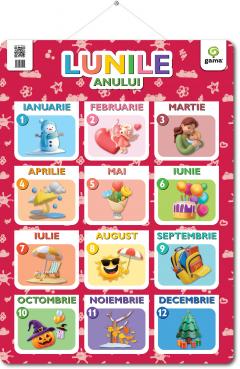 Poster - Lunile anului