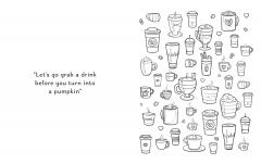 The Pumpkin Spice Cafe Coloring Book