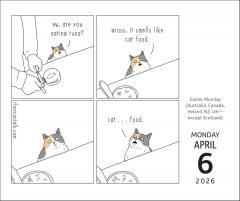 Calendar de birou - Ianuarie 2026 - Decembrie 2026 - They Can Talk Comics (Day-to-Day)