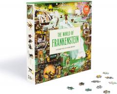 Puzzle 1000 piese - The World of Frankenstein