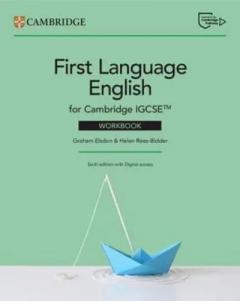Coperta cărții Cambridge IGCSE First Language English - Workbook