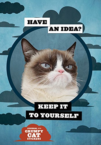 Carnet si stickers - Grumpy Cat Flexi Chronicle Books