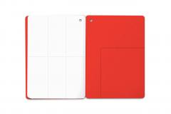 Carnet - Blue on Red Wraparound