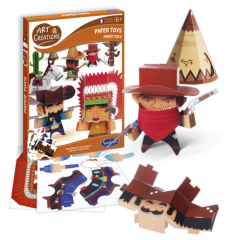 Jucarii din hartie - Far West