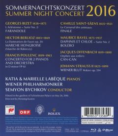 Sommernachtskoncert 2016 - Wiener Philharmoniker Blu Ray Disc