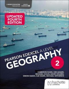 Coperta cărții Pearson Edexcel A-level Geography Book 2, Updated Fourth Edition