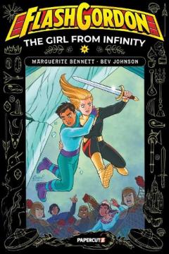 Coperta cărții Flash Gordon: The Girl from Infinity Vol. 1
