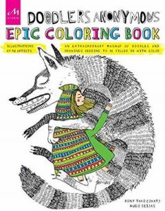 Doodler Anonymous Epic Coloring Book