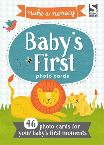 Make a Memory Baby&#039;s First Photo Cards