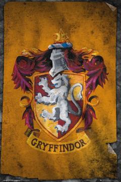 Poster - Harry Potter Gryffindor Flag GB Eye