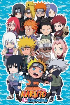 Poster - Naruto Shippuden Chibi Characters