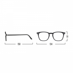 Ochelari de citit +2.50 - #E Reading Tortoise Izipizi