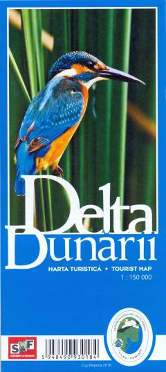 Harta turistica Delta Dunarii